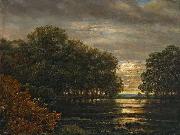 Carl Gustav Carus uberschwemmung Im Leipziger Rosental USA oil painting artist